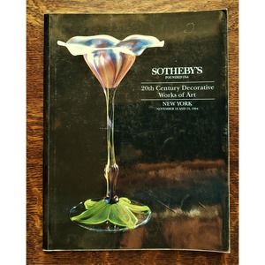 Sotheby's Nov 1994 Auction Catalog 20th Century Decorative Arts 6628 Book